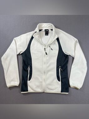 The North Face Fleece Jacket Women’s M White Summit Series Full Zip TKA 200